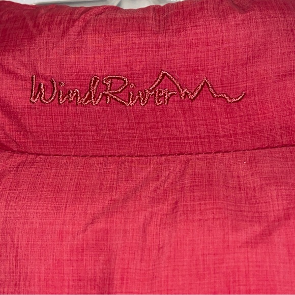 Wind River Brick Red Puffer Vest Women's Medium Warm - Picture 3 of 6